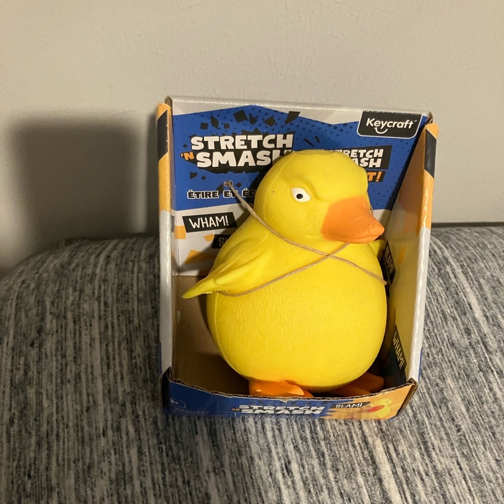 Stretch and smash squishy duck NWT